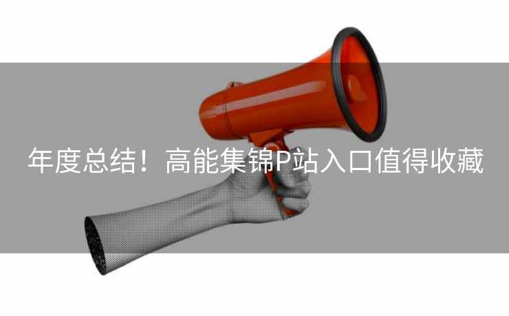 年度总结！高能集锦P站入口值得收藏
