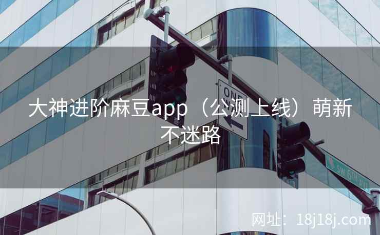 大神进阶麻豆app（公测上线）萌新不迷路