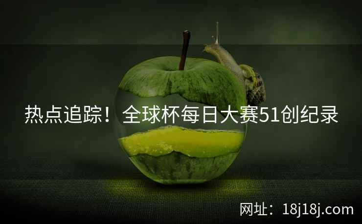 热点追踪！全球杯每日大赛51创纪录