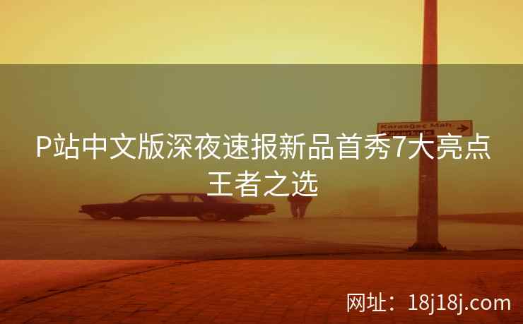 P站中文版深夜速报新品首秀7大亮点王者之选